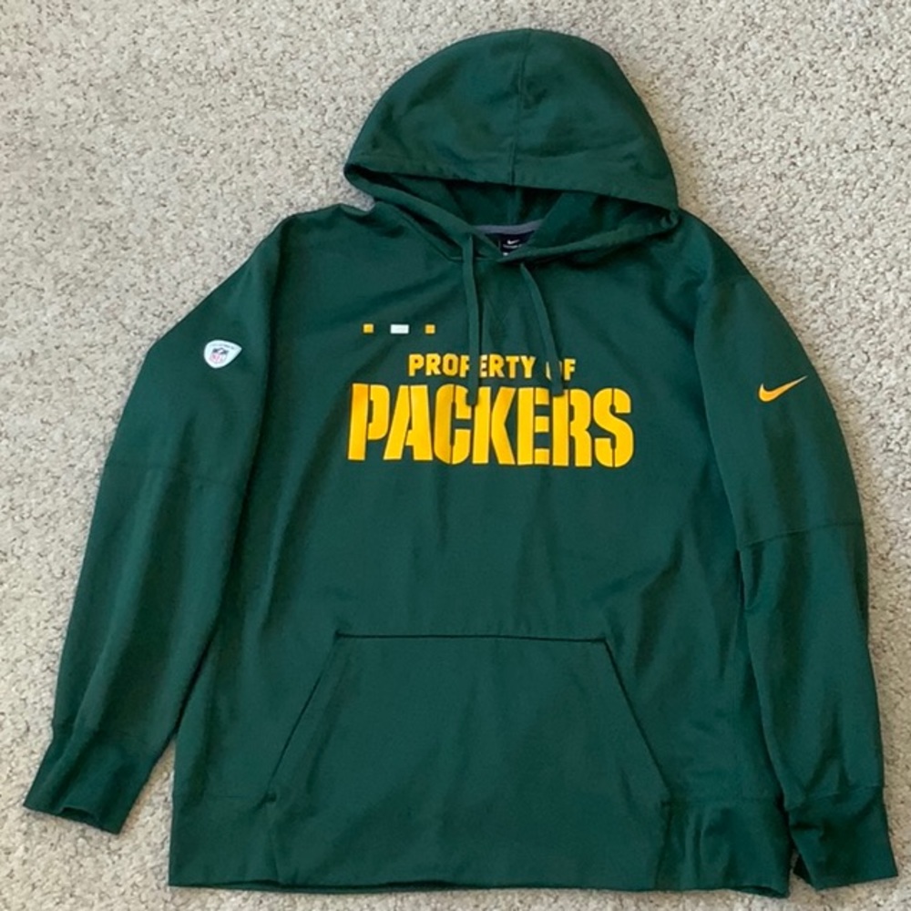 Nike Green Bay Packer sweatshirt, size XXL